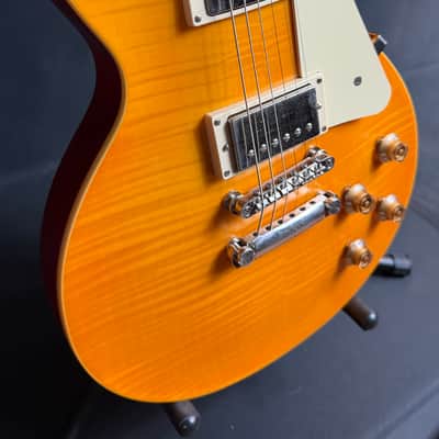 Epiphone IGC 1959 Les Paul Standard Electric Guitar Lemon Burst Finish w/ OHSC image 5
