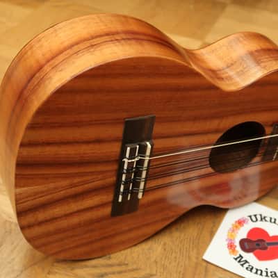 Kamaka HF-38 Curly Koa 8-String Tenor #4004 image 16
