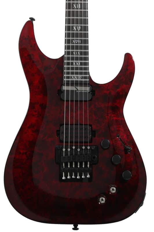 Schecter C-1 FR S Apocalypse Electric Guitar - Red Reign image 1