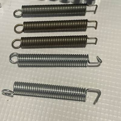 2000's Schaller Original Made in Germany Chrome Floyd Rose Pro Electric Guitar Tremolo Bridge Set & Brass Block image 6