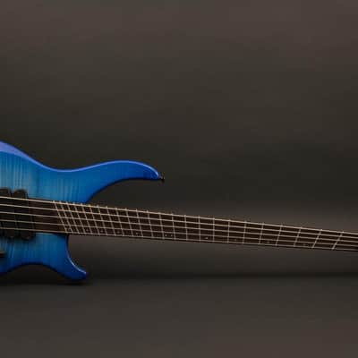 Dingwall ABHS 5-string, New Design 2017, 3x FDV w/SW, Darkglass, Wenge Neck, Solid Flame Maple Body image 1