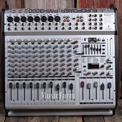 Behringer Europower PMX3000 PMH3000 16 Channel Stereo Powered Mixer with Effects image 1