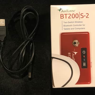 AirTurn BT-200 S-2 Bluetooth Control Pedal - Programmable Midi Pedal - Like New in Box image 2