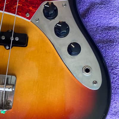 Fender MIJ '62 REISSUE JAZZ BASS 1987-1988 - SUNBURST ROSEWOOD FINGERBOARD GREAT CLEAN BASS! image 19