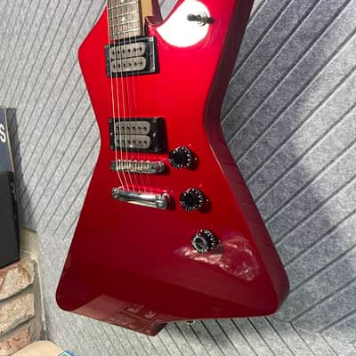 Ibanez DT-200 FR Destroyer CHERRY! Reissue 2005 In USA SkunkWerx Stage Ready SetupFire Red Metallic Vintage Case image 2