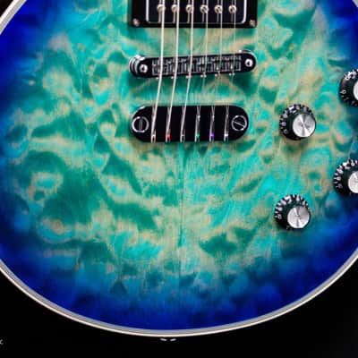 Dean - USA - Custom - Time Capsule Cadillac - Ocean Blue Burst - 3 Pickups - w/OHSC - Call for Best Price !!! image 3