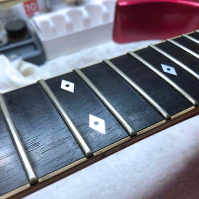 1987 MIJ By ESP Kramer Bluesbreaker, Neck-Through, Gradient Metallic Orange, Kramer Gig Bag image 20