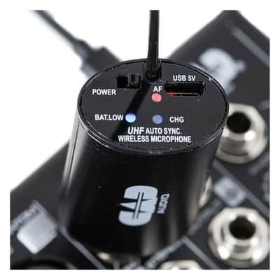 CAD Audio WX50 Digital Frequency Agile Single Channel UHF Handheld Wireless System with 16 Switchable Frequencies (Black) image 6