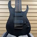 Ibanez Axe Design Lab RG9PB 9-string Electric Guitar - Transparent Gray Flat & PLEK*D #075