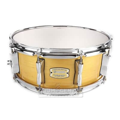 Yamaha Stage Custom Birch Snare Drum 14x5.5 Natural Wood image 1
