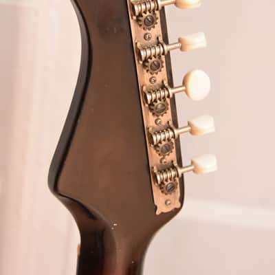 Teisco / Kawai Hertiecaster – vintage 1960s 4-pickup Stratocaster guitar Japan Gitarre image 10