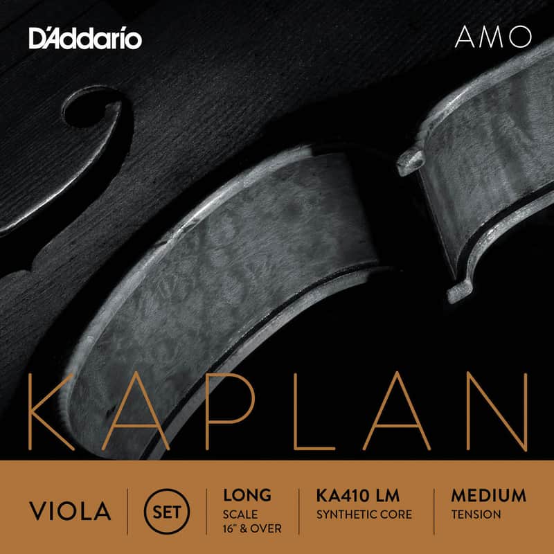 D'Addario KA410 LM Kaplan Amo Long Scale Viola Strings - Medium image 1