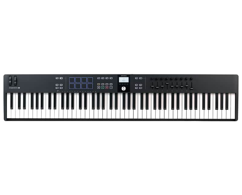 Arturia KeyLab Essential 88 mk3 88-Key MIDI Controller Keyboard - Black image 1