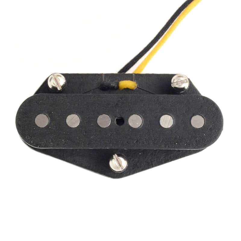 Bare Knuckle Standard Range Blackguard Tele Series Flat '50 Bridge Pickup Black image 1