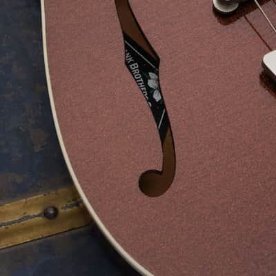 Frank Brothers Guitar Co. Arcade Thinline 2025 - Brown Sugar Sparkle image 5