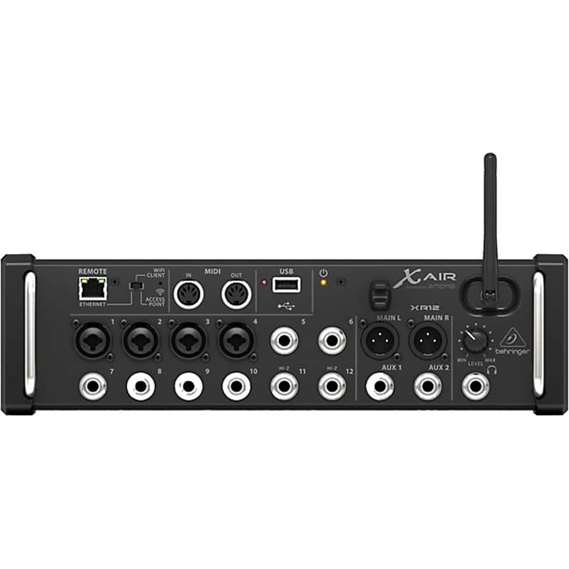 Behringer  X AIR XR12 12-Channel Digital Rack Mixer NEW - BLACK image 1