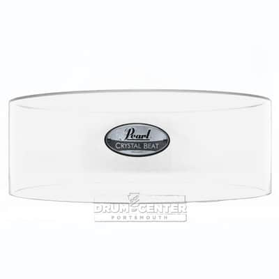 Pearl Crystal Beat Acrylic Free Floating Snare Shell 14x5 Ultra Clear