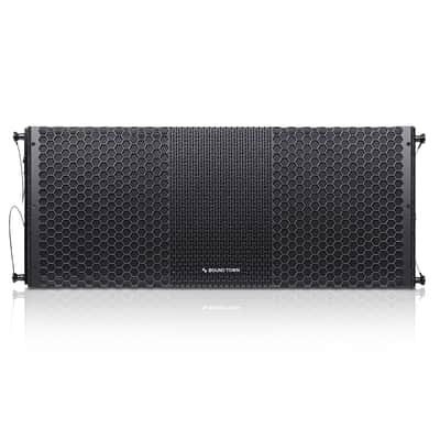 ZS-118SP210BP4C | ZETHUS Series Powered Line Array Set with 18-inch Line Array Subwoofer, 4x Dual 10-inch Line Array Speakers, Caster Board, Black image 10