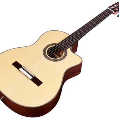 Cordoba Fusion 12, Nylon String Acoustic Guitar - Cedar image 4
