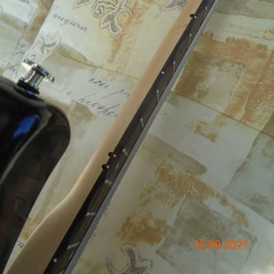 Bass guitar: Ricky styled musicman bridged custom made bass image 12