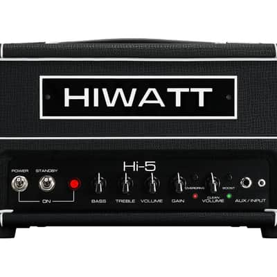 Hiwatt Hi-5 Head 5W 2-Channel Tube Guitar Amplifier Head, British Engineered image 1
