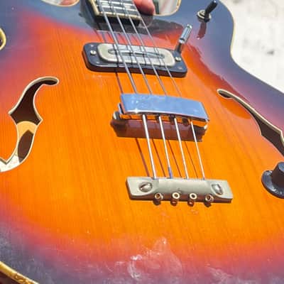 Hoyer Hollowbody 1965 - Tobacco Sunburst image 3
