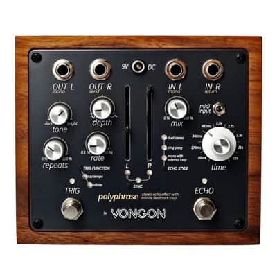 Vongon Polyphrase Stereo Delay 2022 - Present - Black image 1