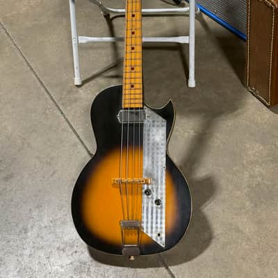 Kay Value Leader Bass 1960 - so cheap & cool she plays great too ! image 2