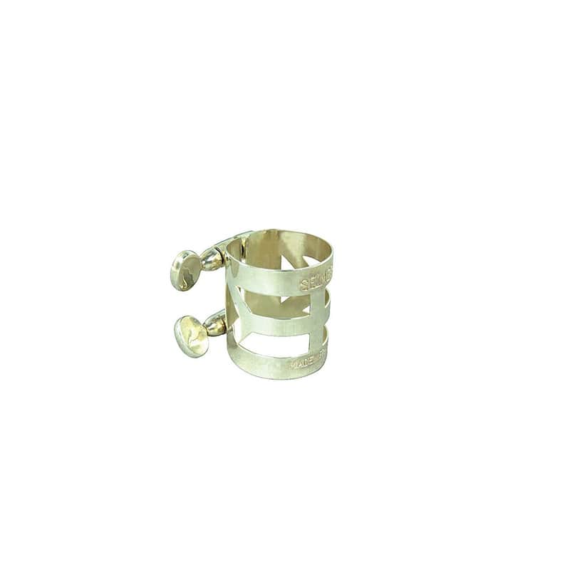 Selmer Paris M401LIG Soprano Saxophone Mouthpiece Ligature, Silver Plated image 1