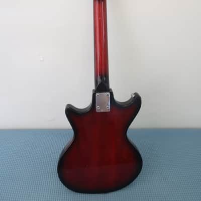 Time Warp Clean Vintage 1960s Teisco Bizarre Guitar Kawai S1 S70 1 PU Awesome Rare Stock Wicked Design Kingston Norma Zim-Gar image 16