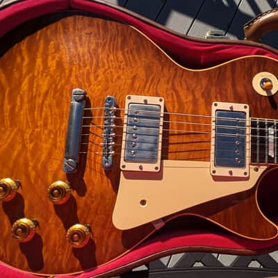 2018 Gibson Custom Shop Historic '59 Les Paul Standard Reissue LPR9 - Royal Teaburst image 16