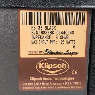 Klipsch RS35 Surround Sound Bookshelf Speakers image 18