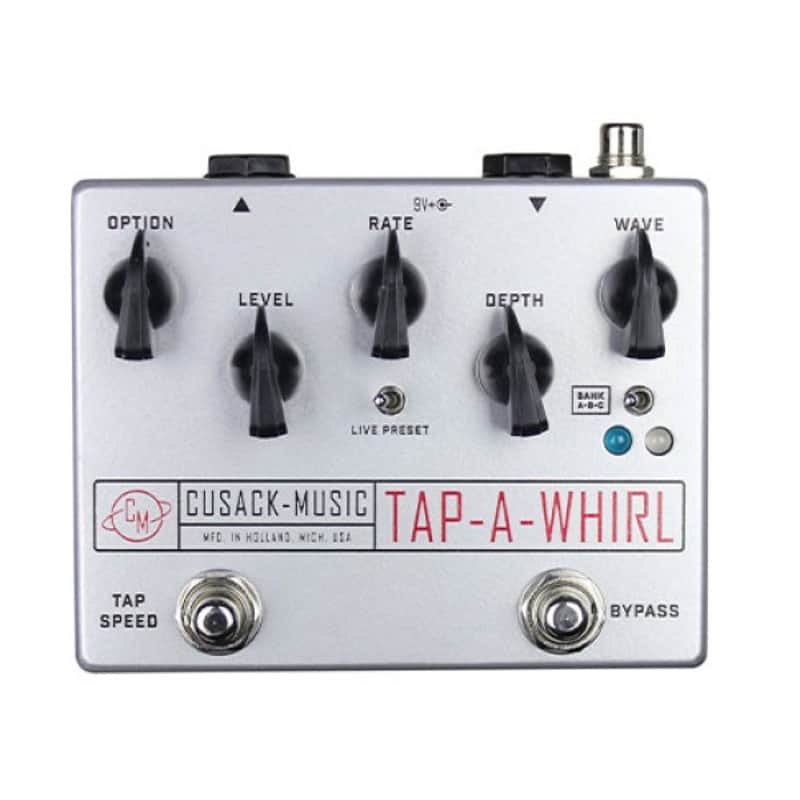 Cusack Music Tap-A-Whirl Tremolo Pedal | Reverb