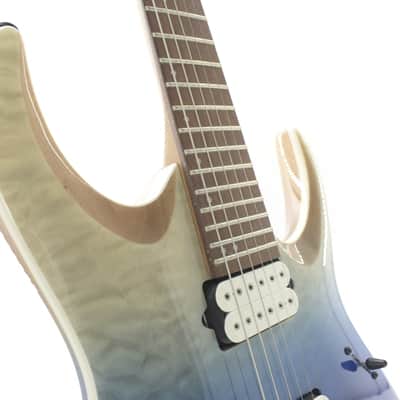 Ibanez RGA42HPQM-BIG Standard Blue Iceberg Gradation 3441gr image 9