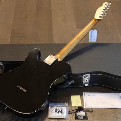 2021 K-Line Truxton '72 Swamp Ash Electric Guitar Factory Relic Black + COA OHSC image 13