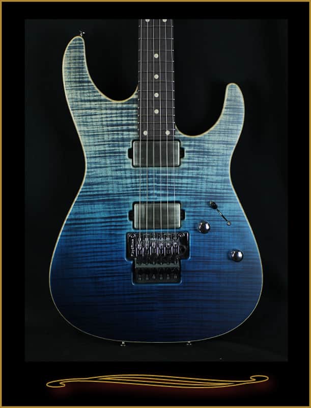 Tom Anderson Angel with Chocolate Maple Neck 2015 Satin Arctic Blue Surf image 1