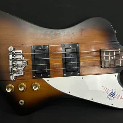 Gibson USA Vintage Thunderbird '76 Bicentennial Vintage Bartolini HI-A Pickups 1976 - Sunburst w/ Sewman Custom Bag image 2