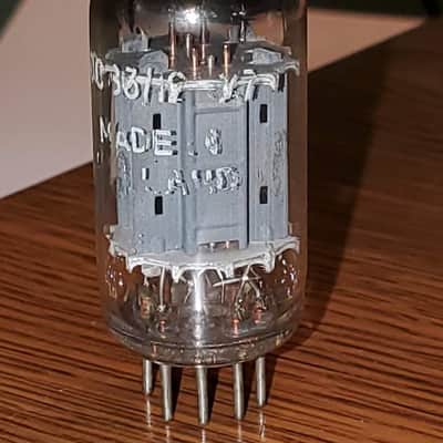 12AX7/ECC83 Amperex Red Tip Foil "D" Getter MaxiPreamp2/TV-7 tested (1) tube lot image 1