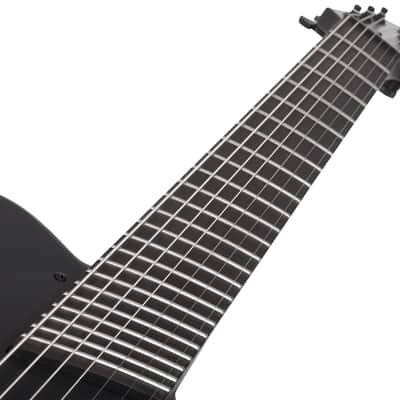 Schecter PT-7 MS Black Ops Satin Black Open Pore image 11