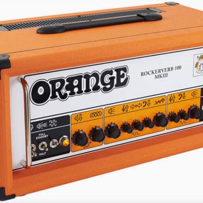 Orange Rockerverb 100 MK III 2-Channel 100-Watt Guitar Amp Head 2014 - Present - Orange image 1