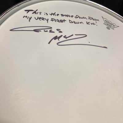 Russ McKinnon's First Snare Drum! (Barry Manilow, Tower of Power) Ludwig 14x5" Super-Sensitive Snare Drum 1968 - SIGNED! image 2