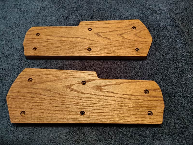 Custom Hardwood Side Panels for Yamaha CP5 by niksGear image 1