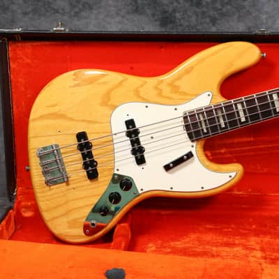 1973 Fender Jazz Bass - Natural - Rosewood Board - OHSC image 3