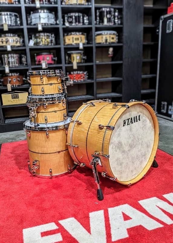 Tama Star Maple 22 inch 4 Piece Shell Pack in Curly Gloss Maple (RCGM). 2022. image 1