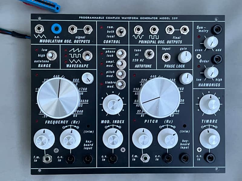Buchla 259 Programmable Waveform Generator-Black 259 - Black image 1