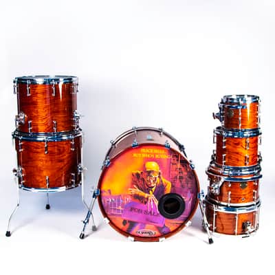 DDrum 7 Piece "Peace Sells" Drum Kit Owned by Dave Mustaine image 1