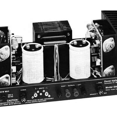 Hafler DH-220 restoration kit filter capacitor repair rebuild fix image 3