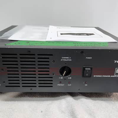 BGW パワーアンプ PERFORMANCE SERIES ４　ジャンク BGW パワーアンプ PERFORMANCE SERIES 4 完動品 【3ヶ月保証】｜Yahoo