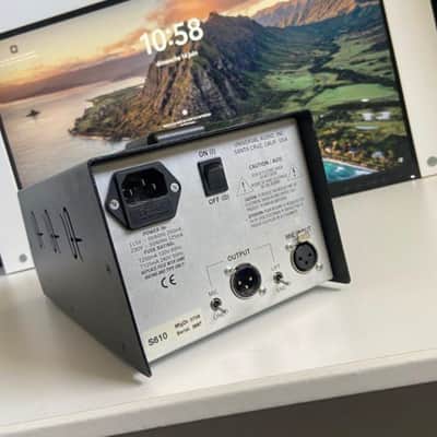 Universal Audio Solo/610 Desktop Tube Mic Preamp 2006 - Present - Black image 2