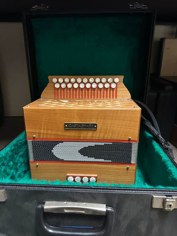 Castagnari TOMMY D/G Melodeon in Walnut image 1